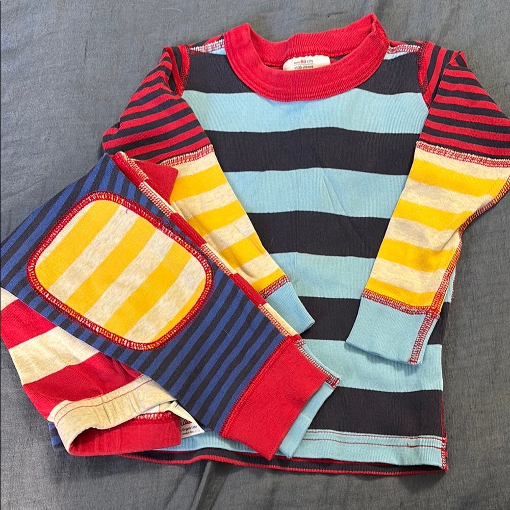 18-24m Hanna Andersson Striped Kids Pjs